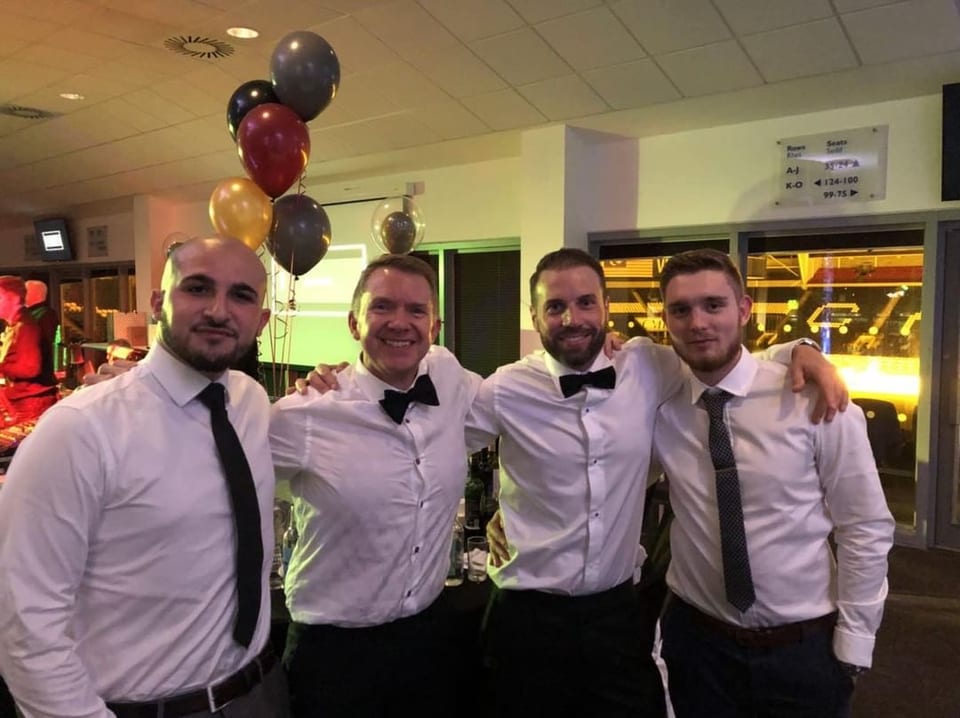 Black tie event Cardiff City Stadium