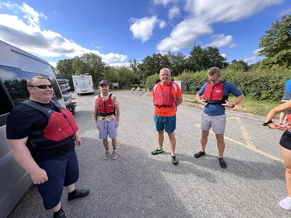 Paddleboard team day
