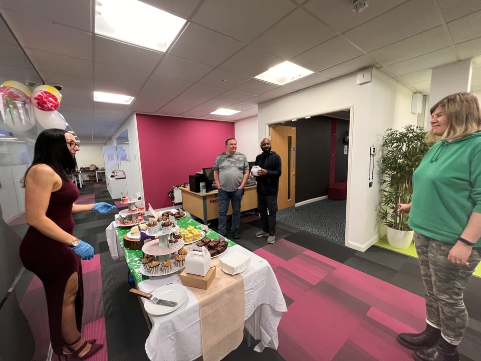 Charity bake sale