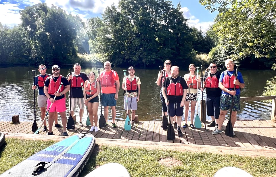 Paddleboard team day