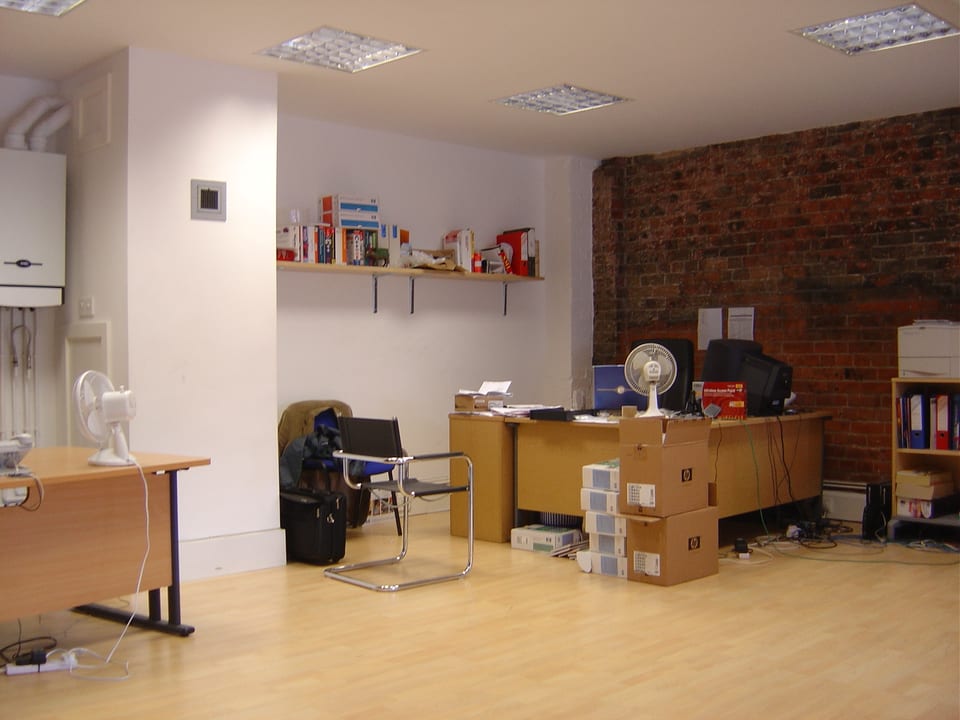 My first desk! (2003)